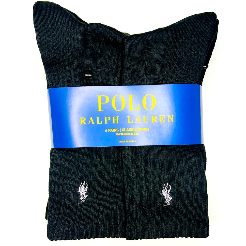 PRL Classic Crew Socks 🐎